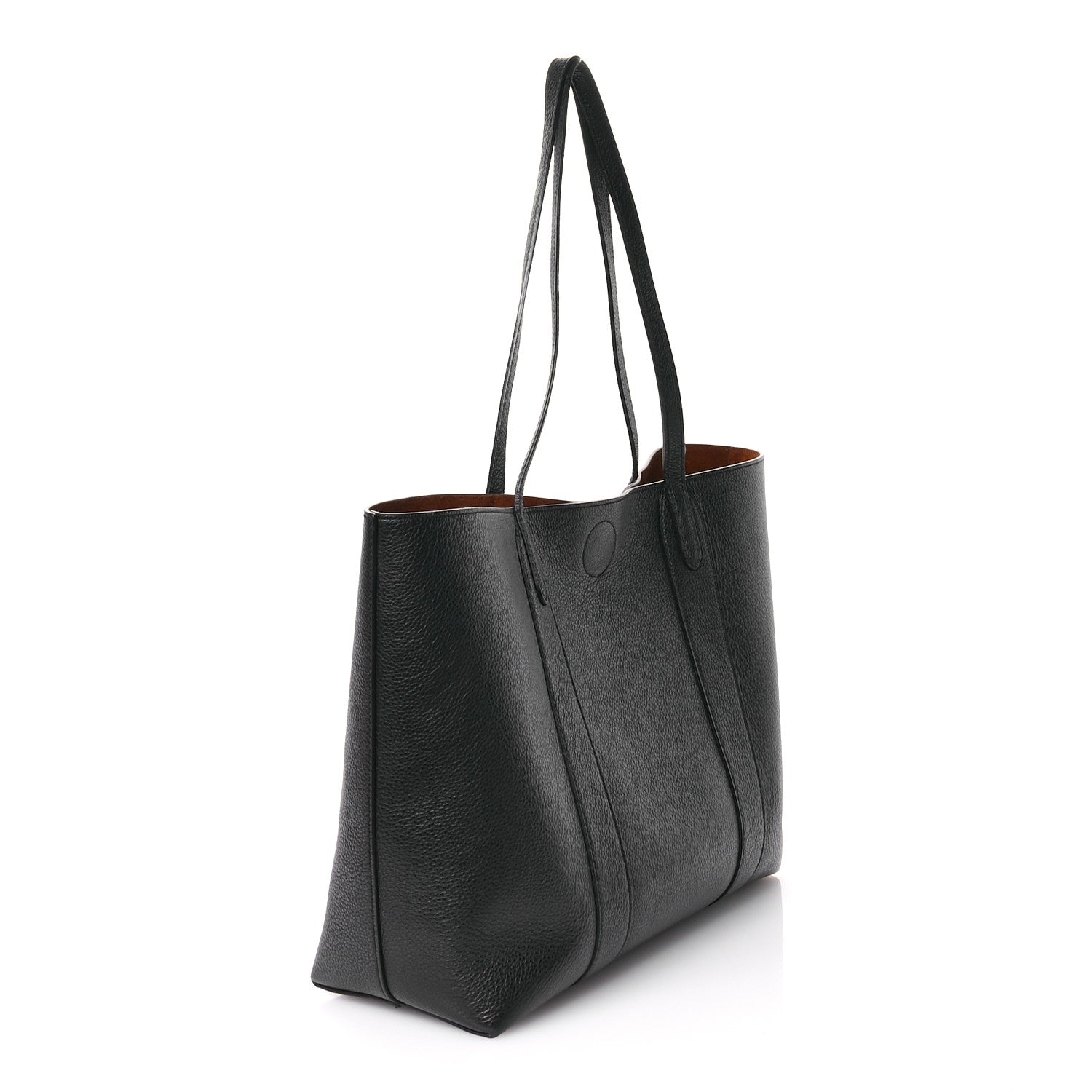 Mulberry Small Classic Grain Bayswater Tote Black 4 of 12