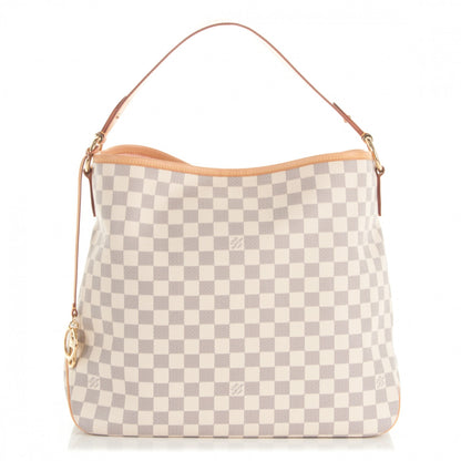 Louis Vuitton Damier Azur Delightful MM Pink 1 of 8