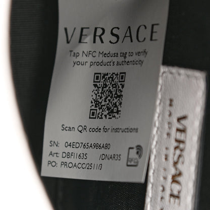 Versace Nappa Quilted Small Medusa Chain Crossbody White 7 of 10