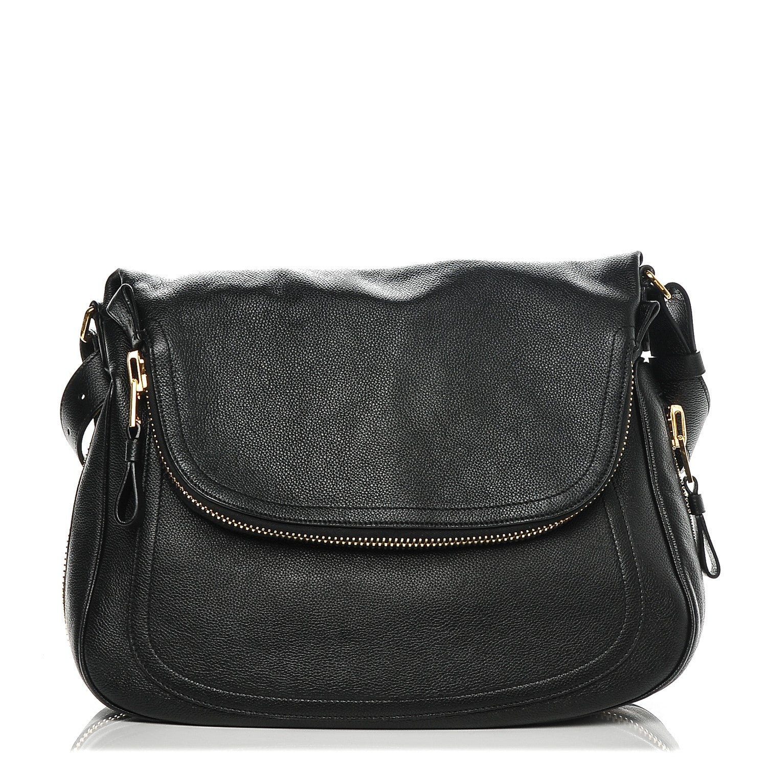 Tom Ford Pebbled Calfskin Large Jennifer Black 1 of 7