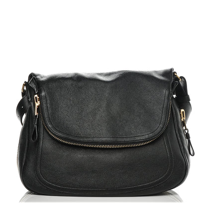 Tom Ford Pebbled Calfskin Large Jennifer Black 1 of 7