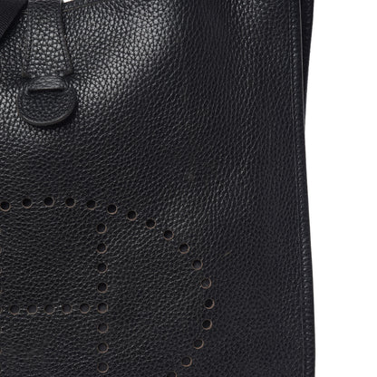 Hermes Taurillon Clemence Evelyne GM Black 14 of 16