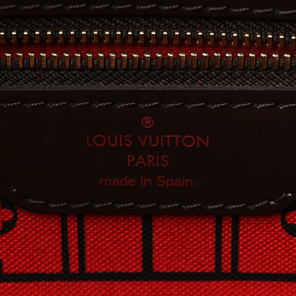 Louis Vuitton Damier Ebene Neverfull MM 6 of 9