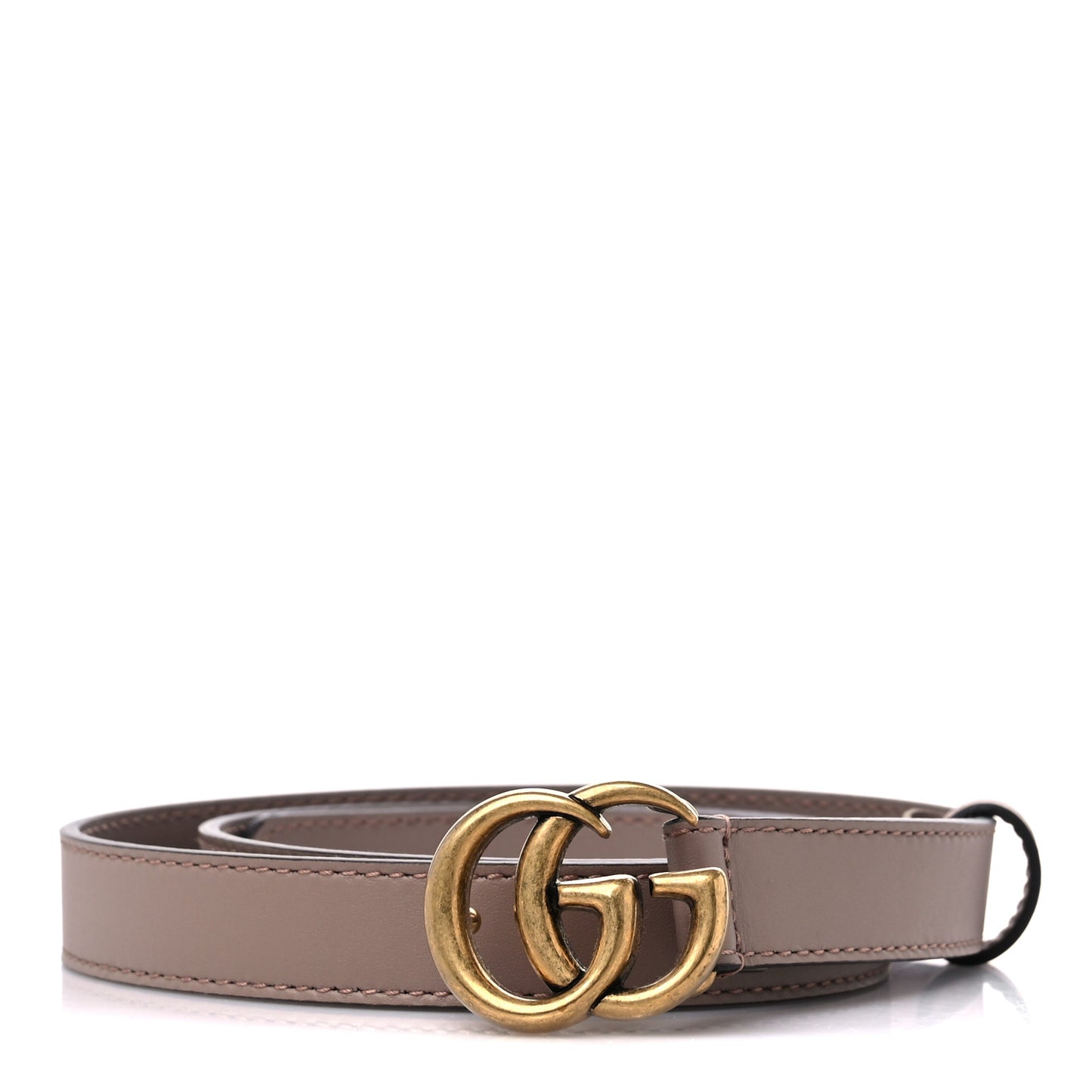 Calfskin Double G 20mm Belt 80/32 Porcelain Rose