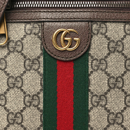 Gucci GG Supreme Monogram Web Mini Ophidia Messenger Brown 8 of 11