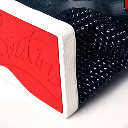 Christian Louboutin Calfskin Spiked Explorafunk Backpack Marine 8 of 9