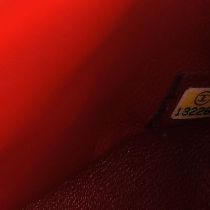 Chanel Caviar Quilted Jumbo Single Flap Red 9 of 10