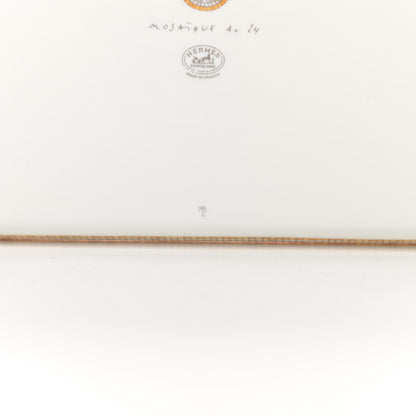 Hermes Porcelain Mosaique au 24 Sushi Plate 5 of 6