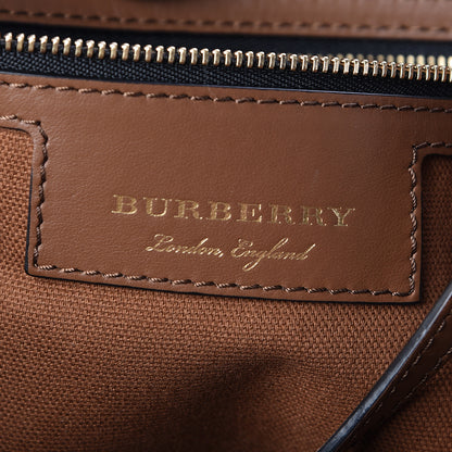 Burberry Horseferry Check Small Canterbury Tote Honey 6 of 10