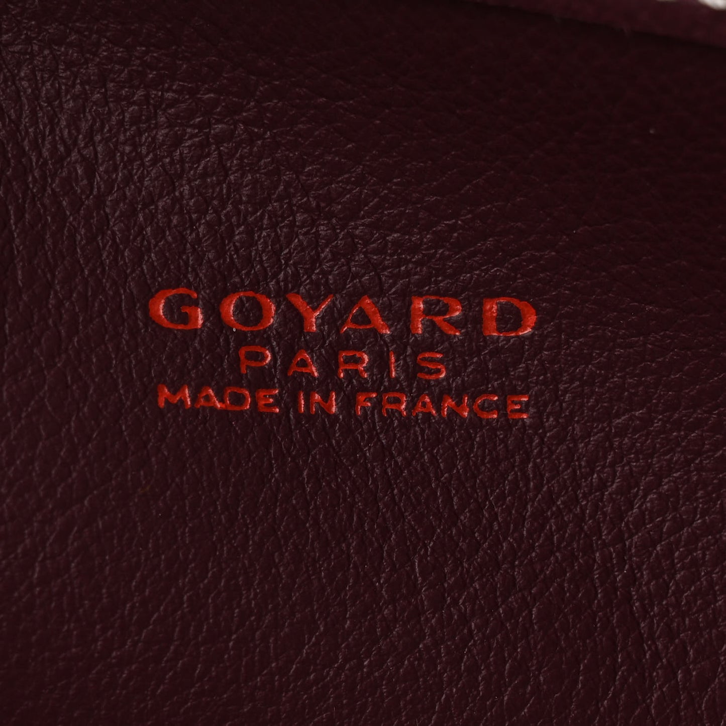 Goyardine Reversible Anjou GM Burgundy