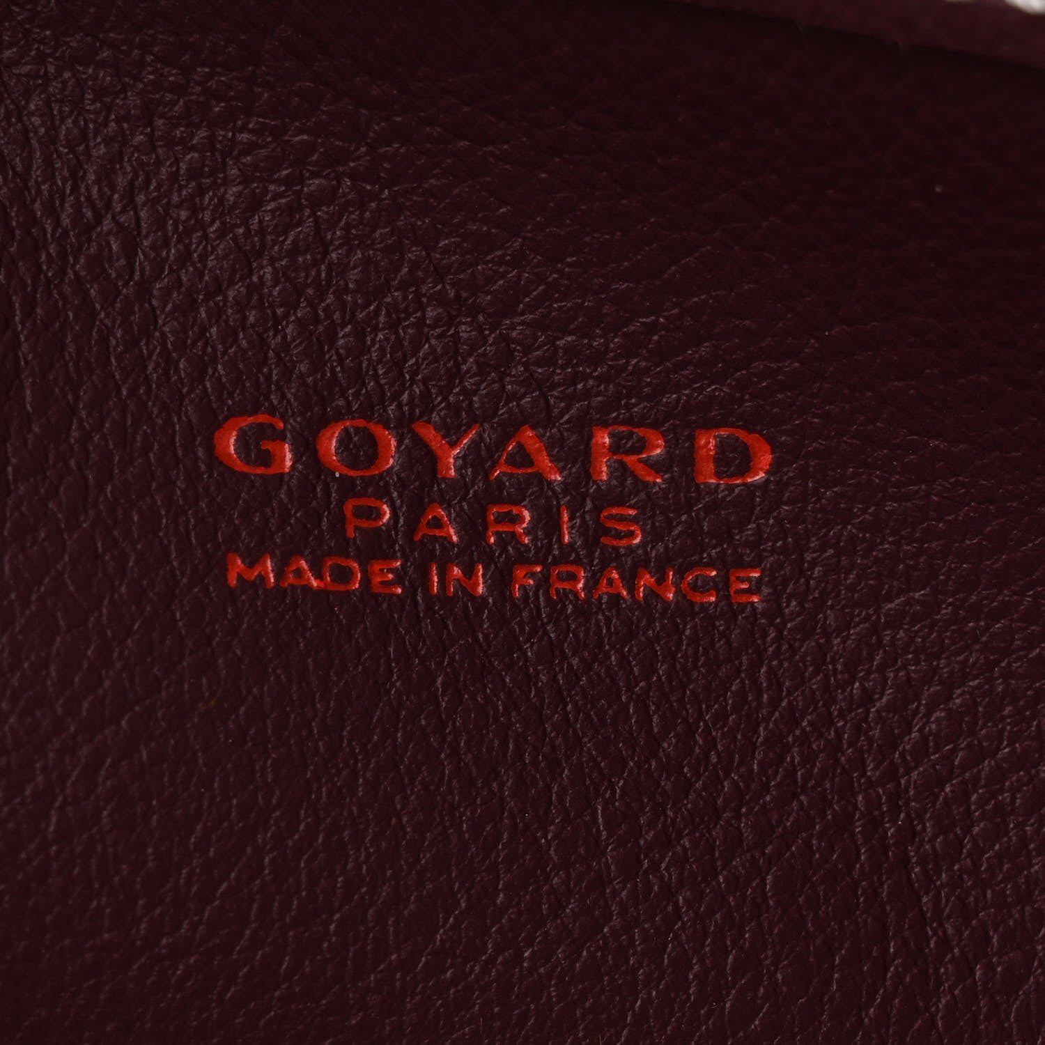 Goyard Goyardine Reversible Anjou GM Burgundy 12 of 20