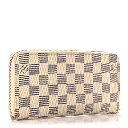 Louis Vuitton Damier Azur Zippy Wallet 3 of 12