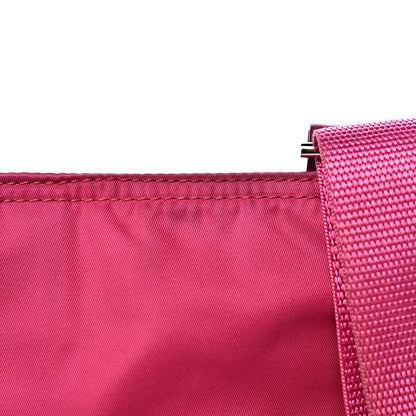 Prada Nylon Vela Flat Messenger Bag Fuxia 11 of 12