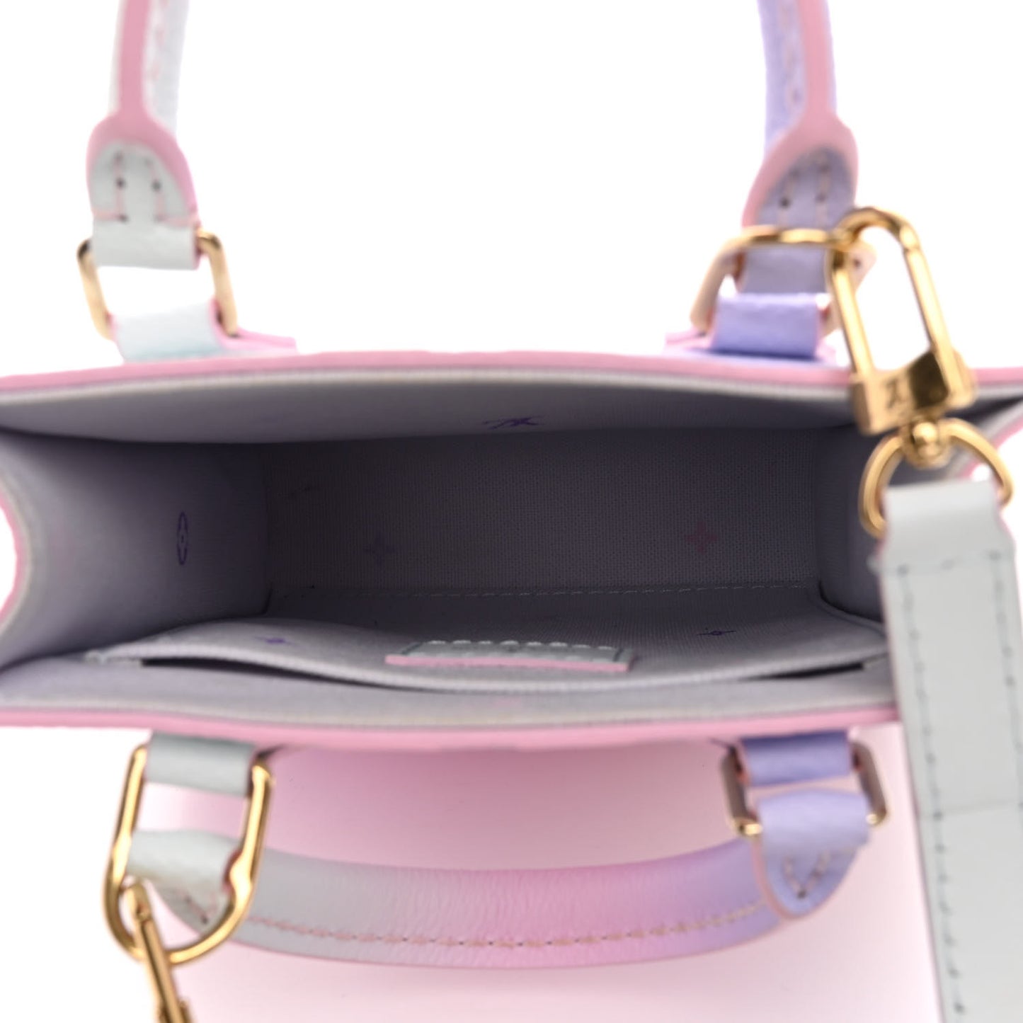 Monogram Giant Spring In The City Petit Sac Plat Sunrise Pastel