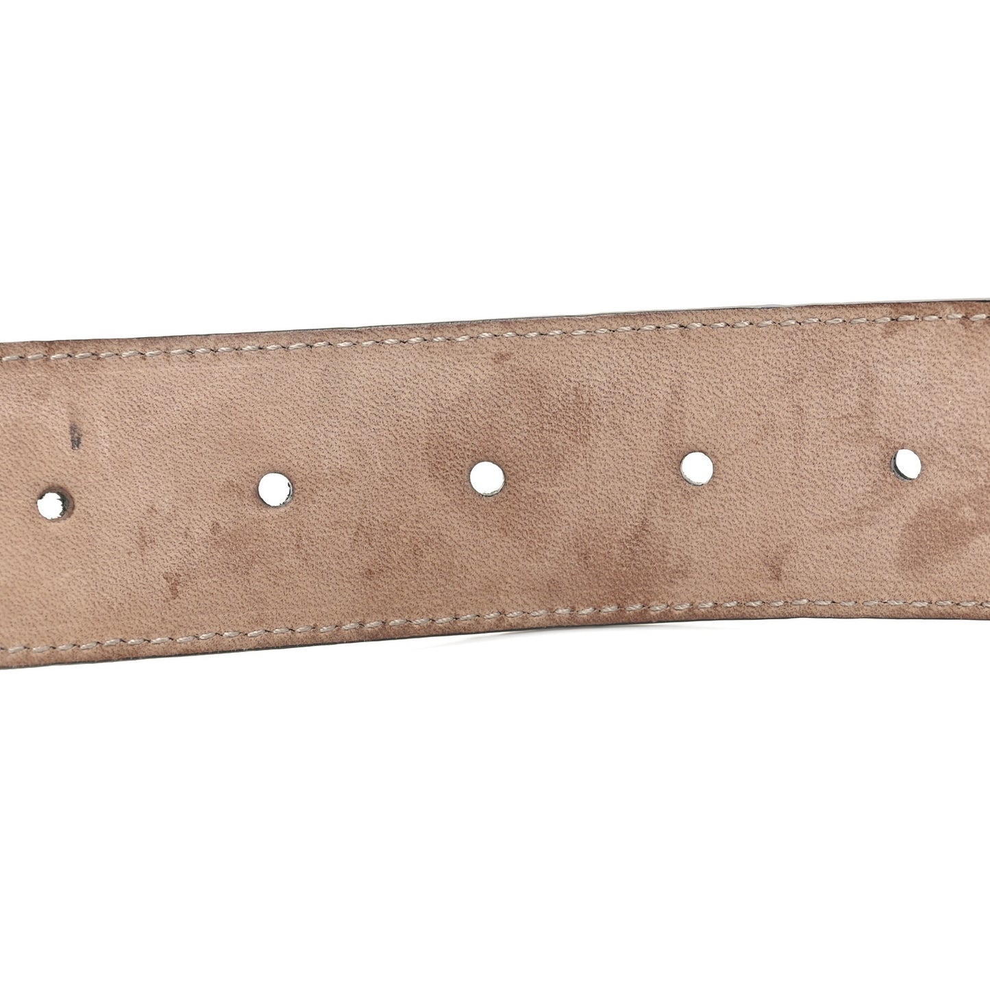 Guccissima Signature Interlocking G 37mm Belt 90 36 Black
