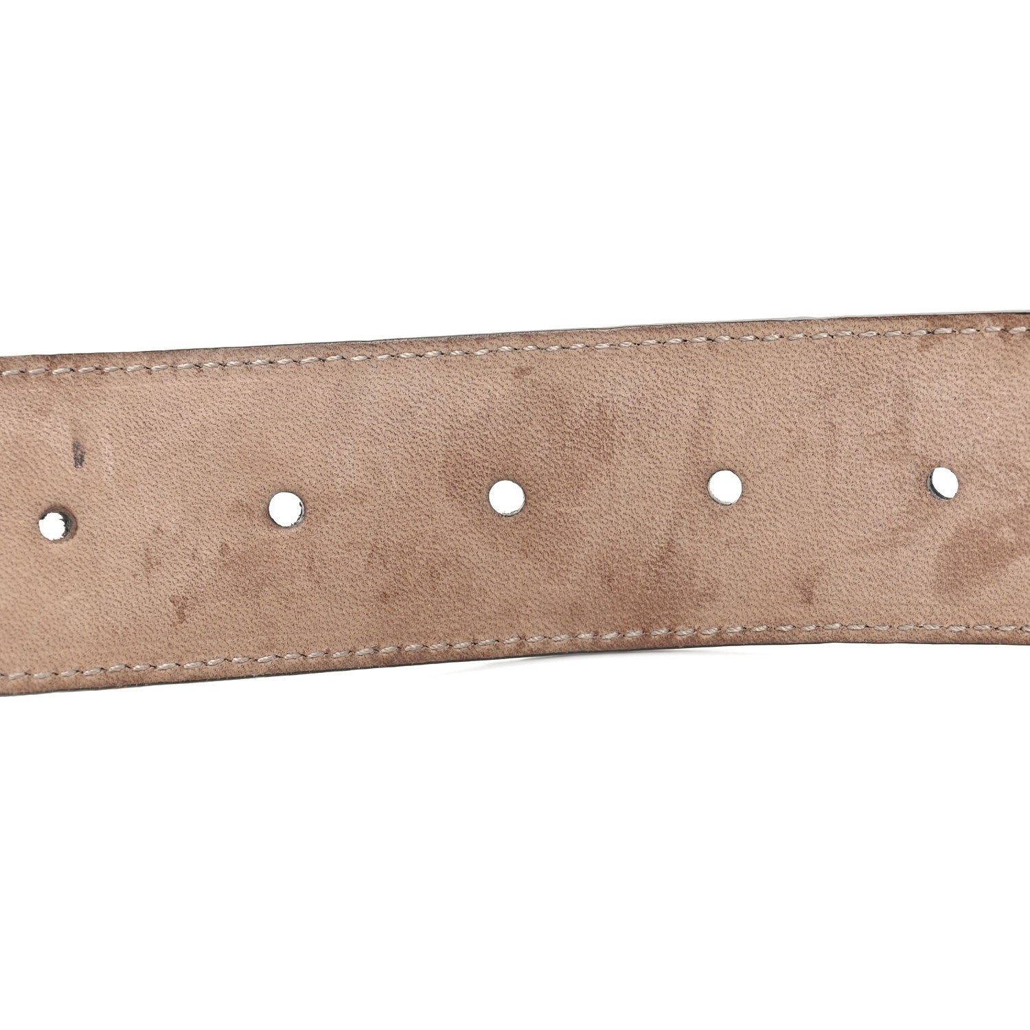 Gucci Guccissima Signature Interlocking G 37mm Belt 90 36 Black 5 of 5