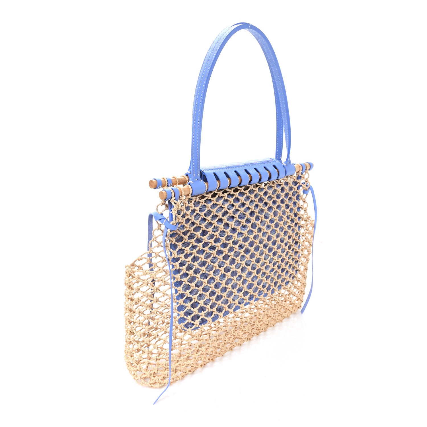 Goyard Goyardine Net Aligre Tote Light Blue 3 of 10