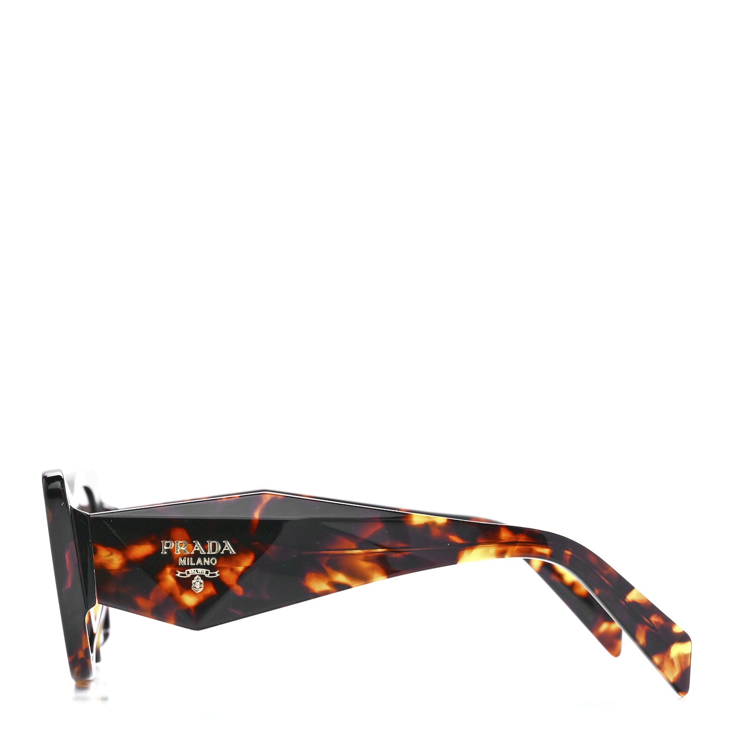 Prada Acetate Symbole Sunglasses SPR 08Y Havana 3 of 7