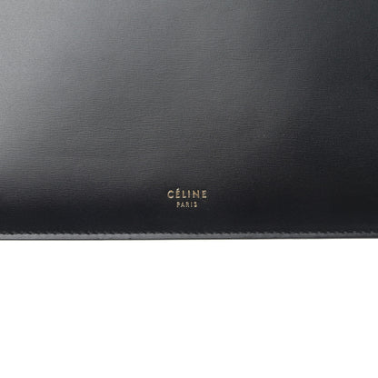 Celine Box Calfskin Medium Clasp Bag Black 5 of 10