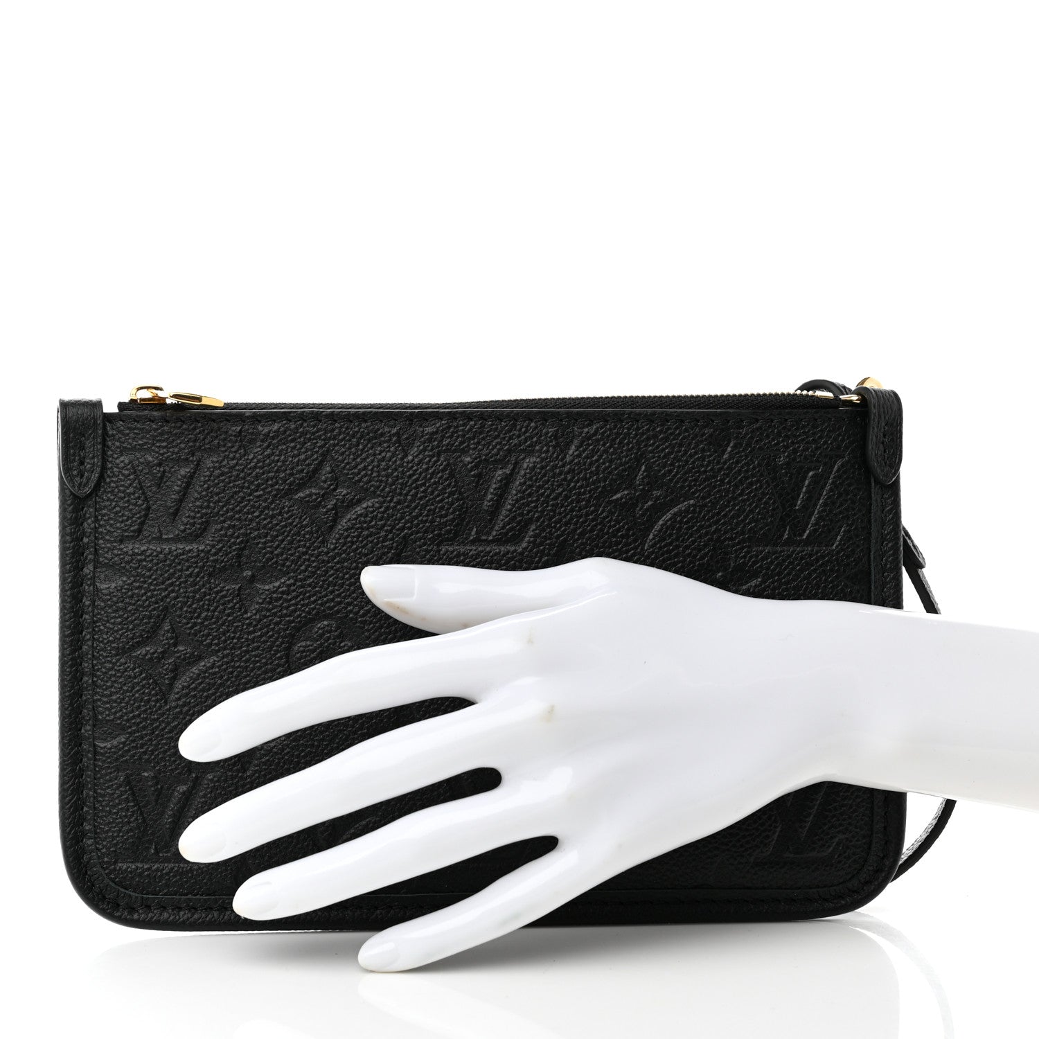 Louis Vuitton Empreinte Carryall PM Pochette Black 2 of 6