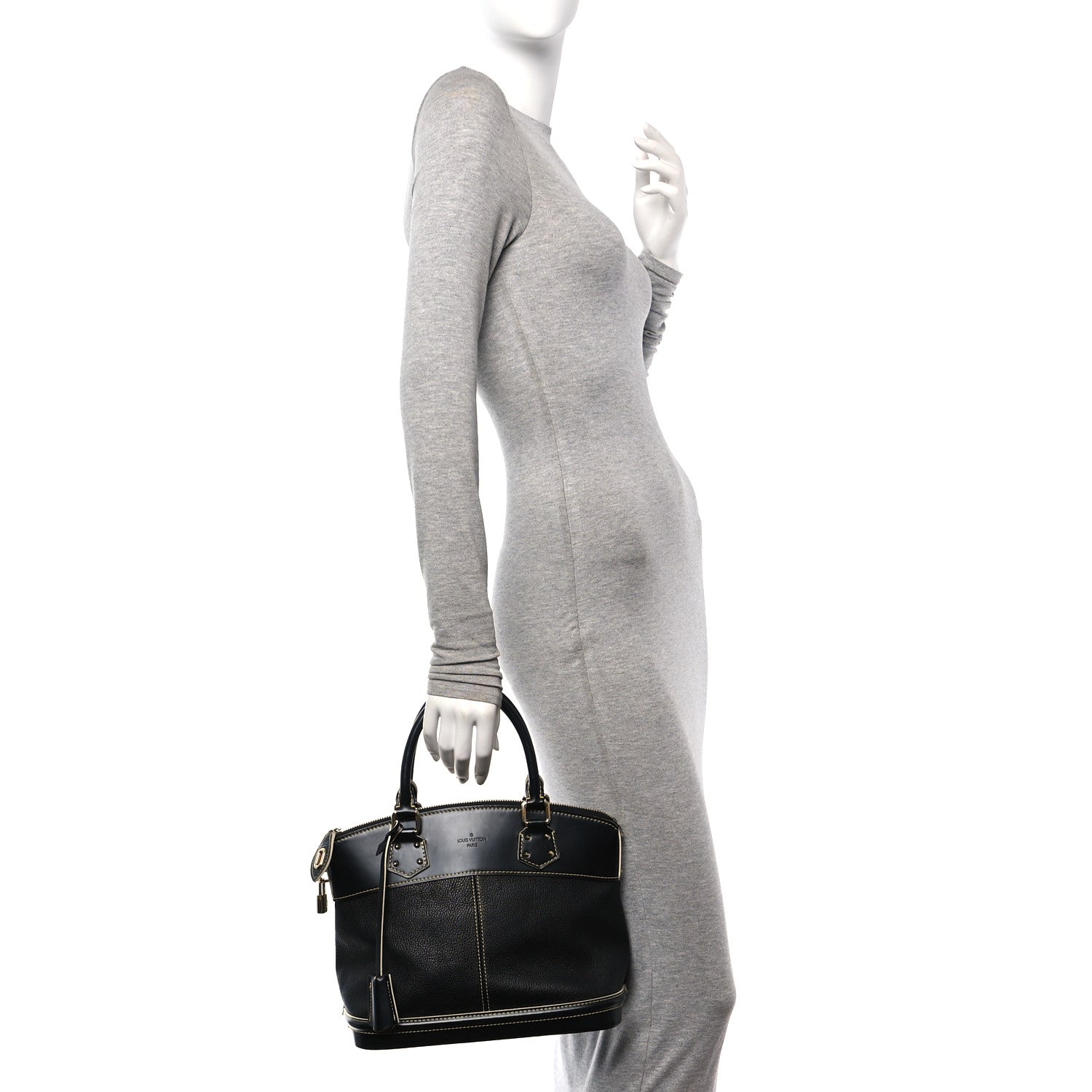 Louis Vuitton Suhali Lockit PM Black 2 of 13