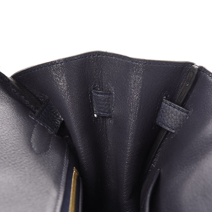 Hermes Togo Birkin 30 Bleu Nuit 12 of 35