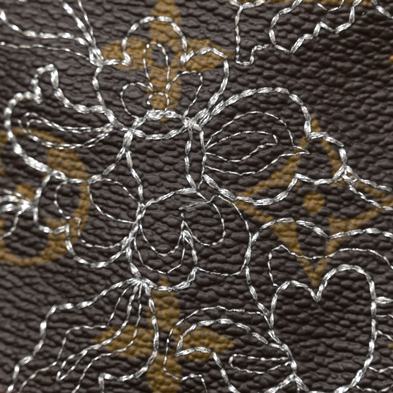 Louis Vuitton Monogram Dentelle Fersen Gold 7 of 10