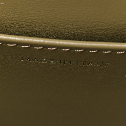 Celine Shiny Calfskin Mini Triomphe Olive 6 of 10