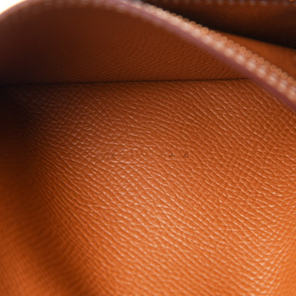 Hermes Epsom Bearn Gusset Wallet Gold 7 of 11