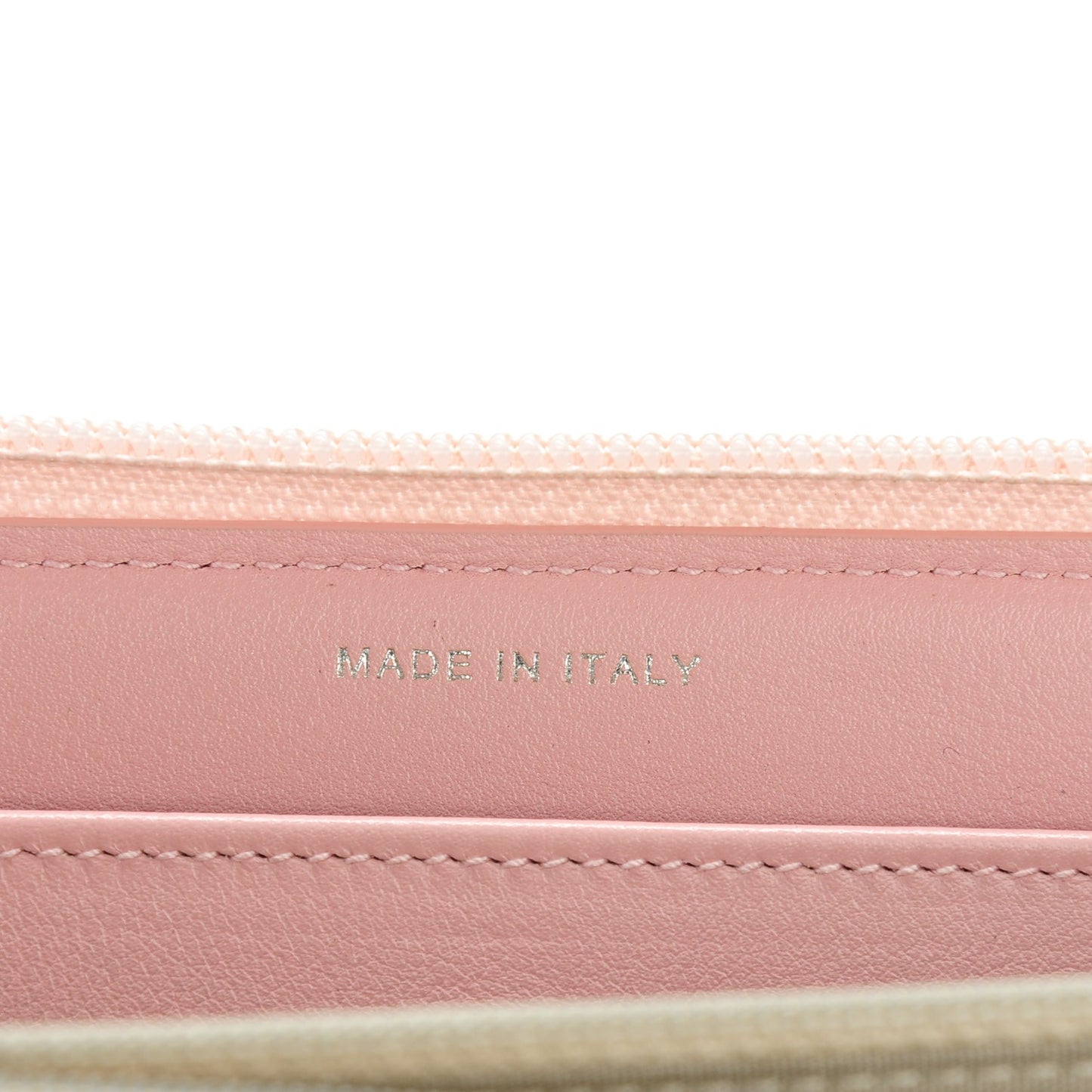 Caviar Large Timeless CC Zip Around Wallet Pink