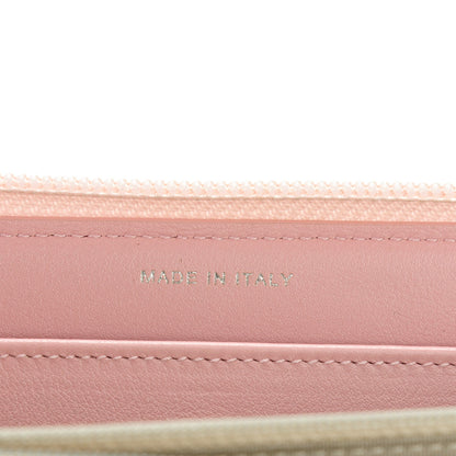 Chanel Caviar Large Timeless CC Zip Around Wallet Pink 7 of 8