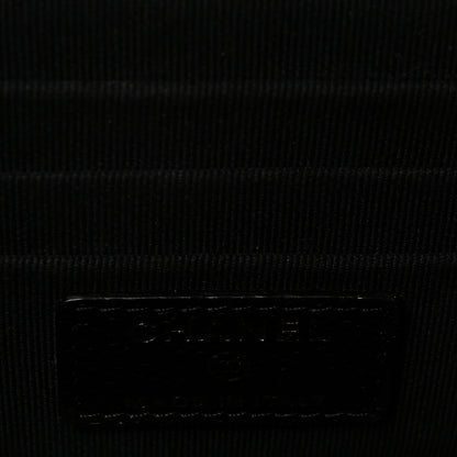 Chanel Caviar Quilted Small Tiny CC Vanity Case With Chain Black 6 of 10