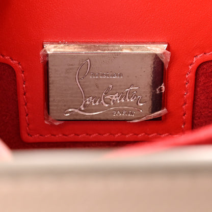 Christian Louboutin Calfskin Patent Studded Large Paloma Cashmere 6 of 11