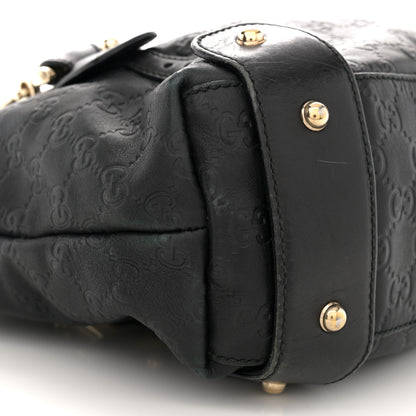 Gucci Guccissima Small Pelham Shoulder Bag Black 9 of 12