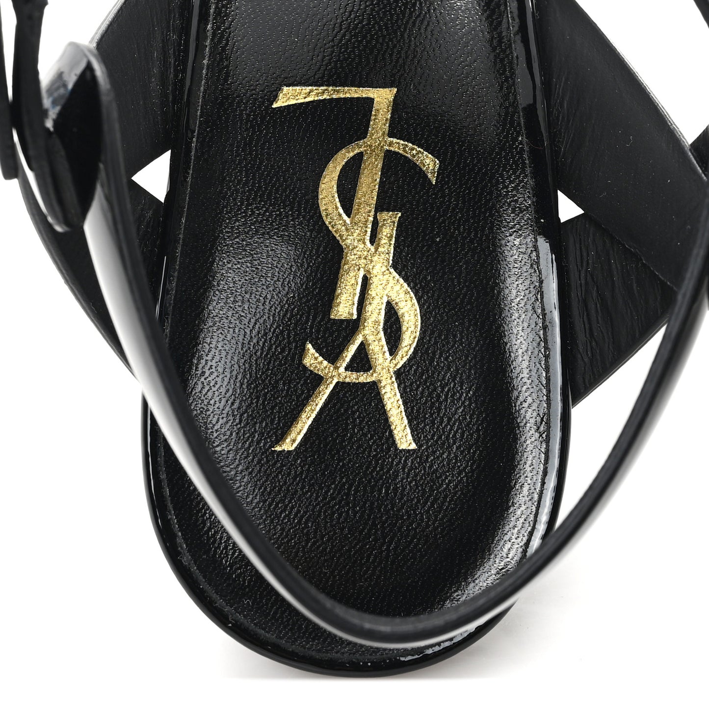 Patent Tribute 105 Platform Sandals 38 Black