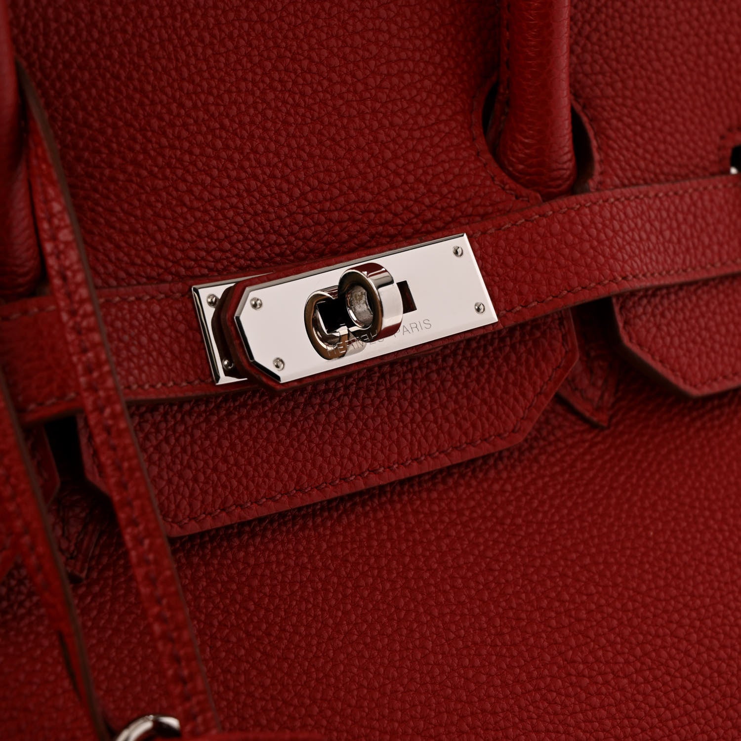 Hermes Togo BIRKIN 35 Rouge Garance 11 of 13