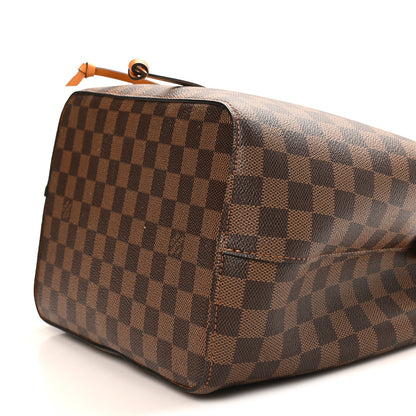 Louis Vuitton Damier Ebene Neonoe MM Safran 9 of 9