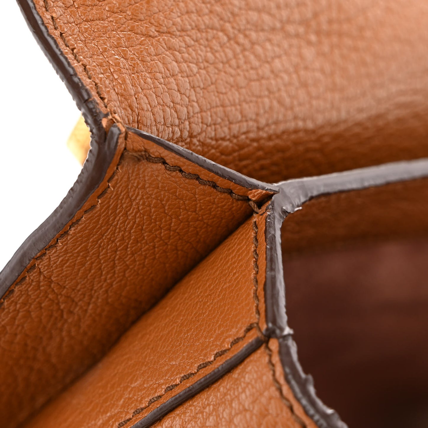 Goatskin Madras Shoulder Bag Cuoio