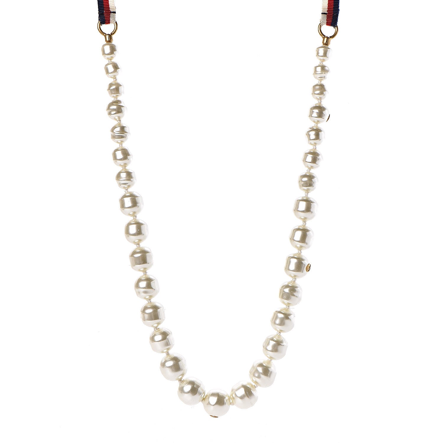 Gucci Pearl GG Sylvie Necklace 1 of 6