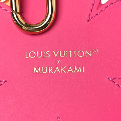 Louis Vuitton LV X TM Faux Fur Cherry Blossom Bag Charm Pink 3 of 4