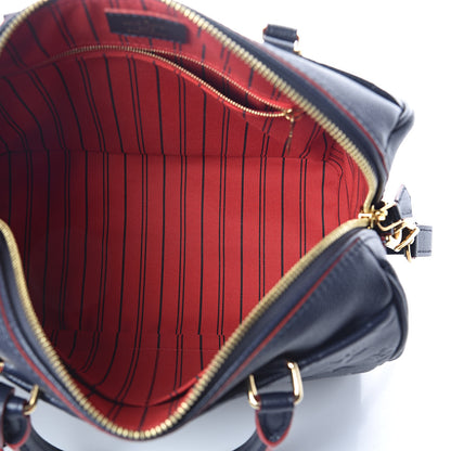 Louis Vuitton Empreinte Speedy Bandouliere 25 NM Marine Rouge 5 of 10