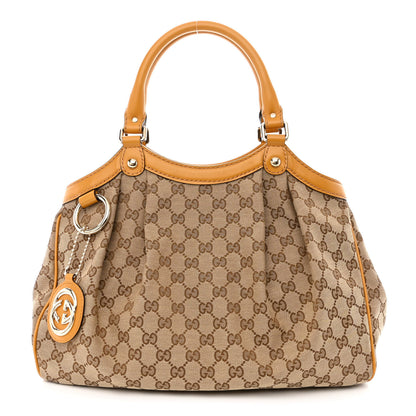 Gucci Monogram Medium Sukey Tote Yellow 1 of 12