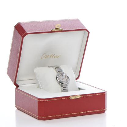 Cartier Stainless Steel 28mm Ballon Bleu De Quartz Watch 10 of 10