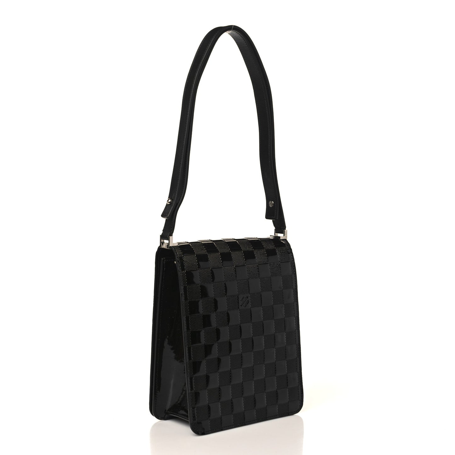 Damier Vernis Club Bag Black