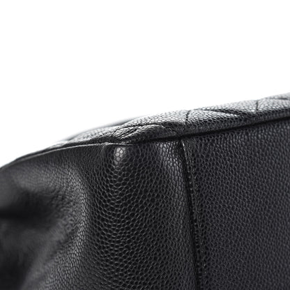 Chanel Caviar Quilted Grand Shopping Tote GST Black 9 of 15