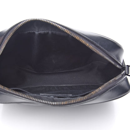 Saint Laurent Calfskin Matelasse Monogram Lou Camera Bag Black 5 of 12
