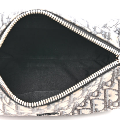 Christian Dior Oblique Roller Messenger Bag Blue 5 of 12