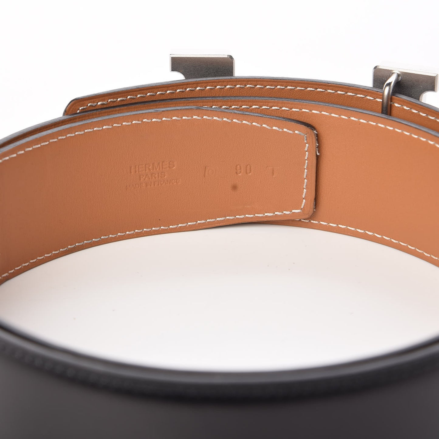 Box Chamonix 42mm Constance H Belt 90 Black Natural