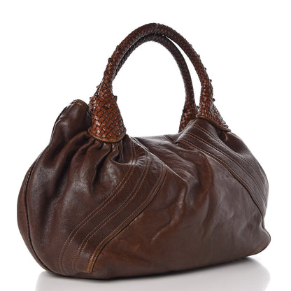 Fendi Nappa Nuvolata Spy Cognac 3 of 12