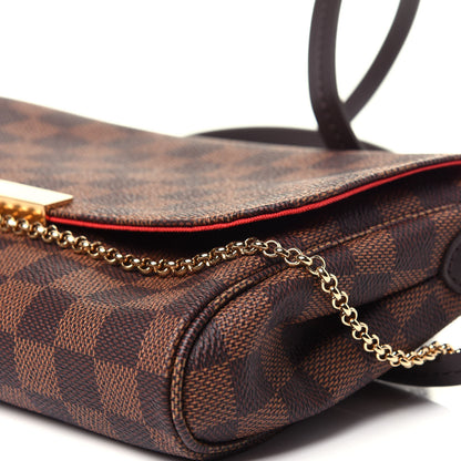 Louis Vuitton Damier Ebene Favorite MM 7 of 11